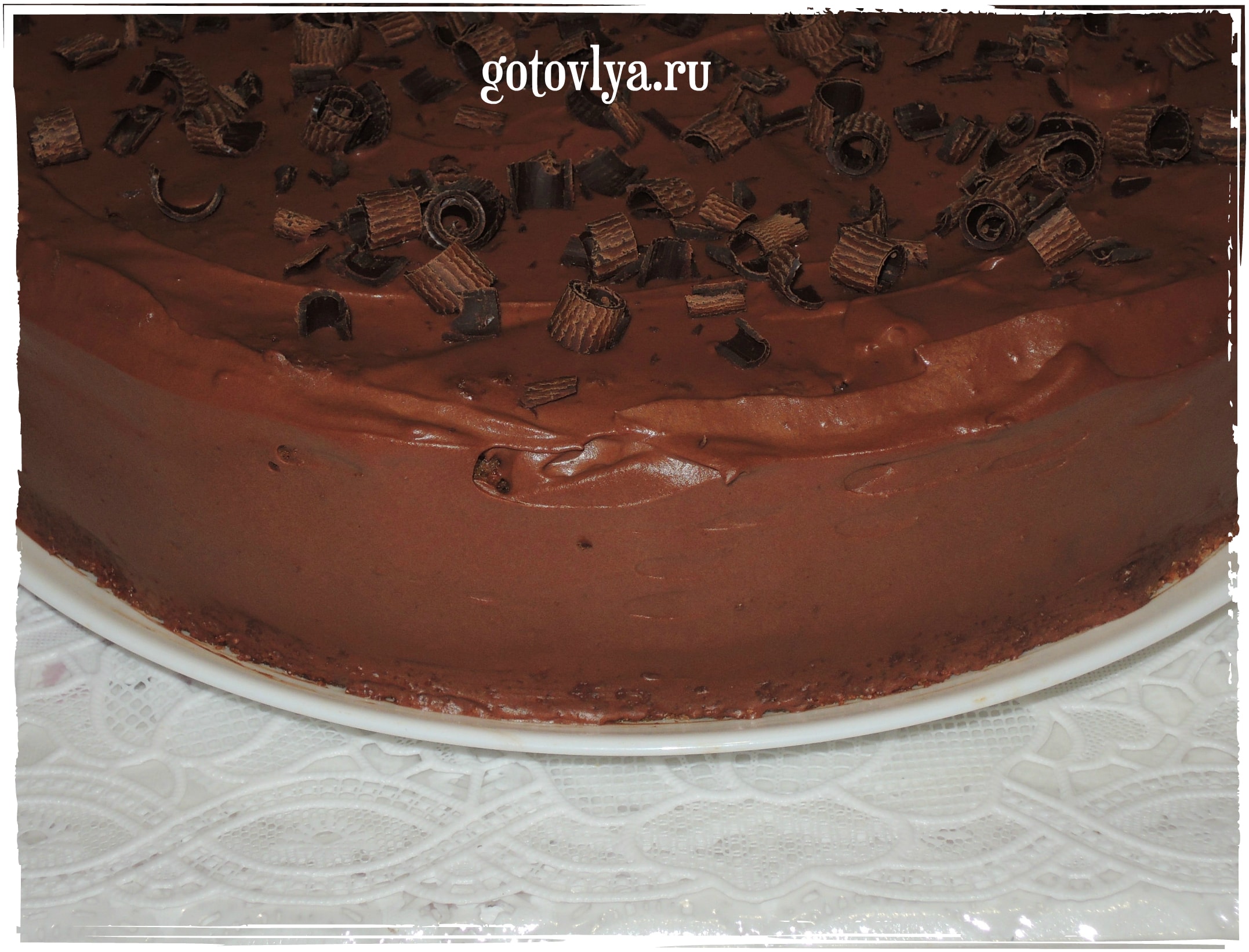 Шоколадный торт в домашних условиях рецепт с фото