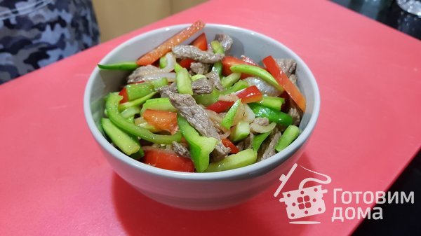 Огурцы с мясом по-корейски фото к рецепту 7