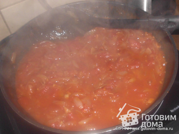 Гаридес саганаки- Креветки в томатном соусе фото к рецепту 4