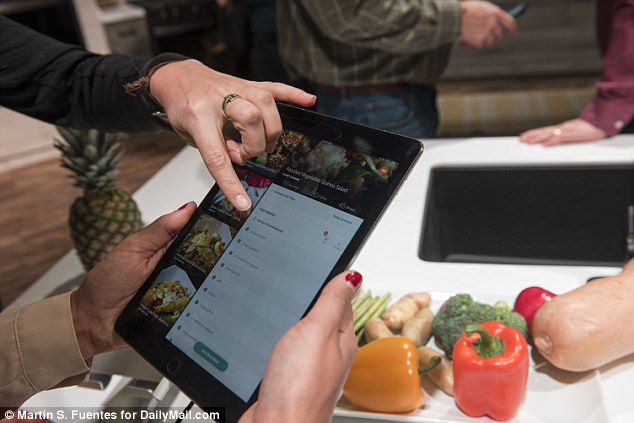 The app will walk users step-by-step through the meal making process if needed – and, in partnership with Whirlpool, it can even preheat the oven for you and notify you when your food is ready