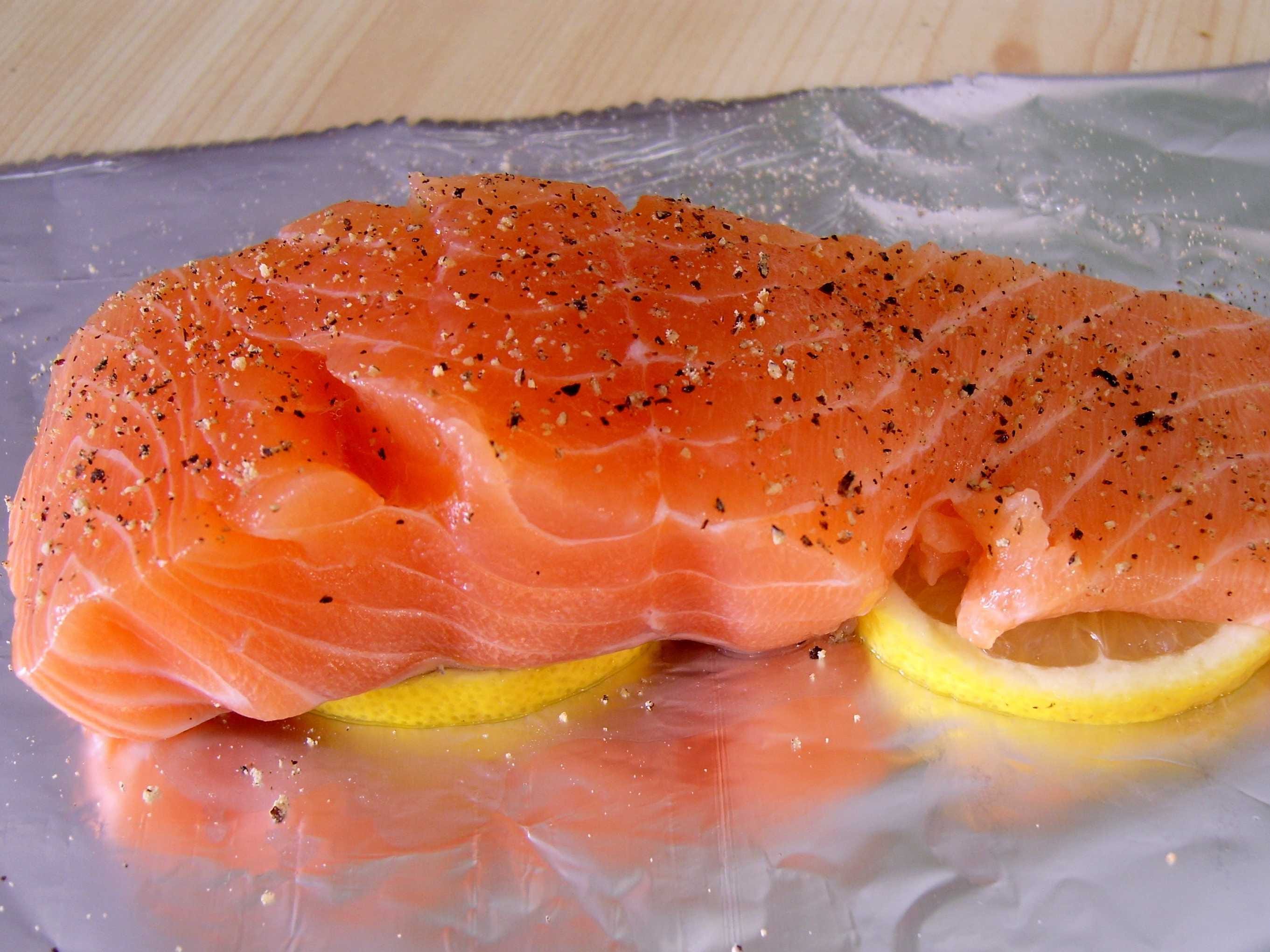 Salmon fillet