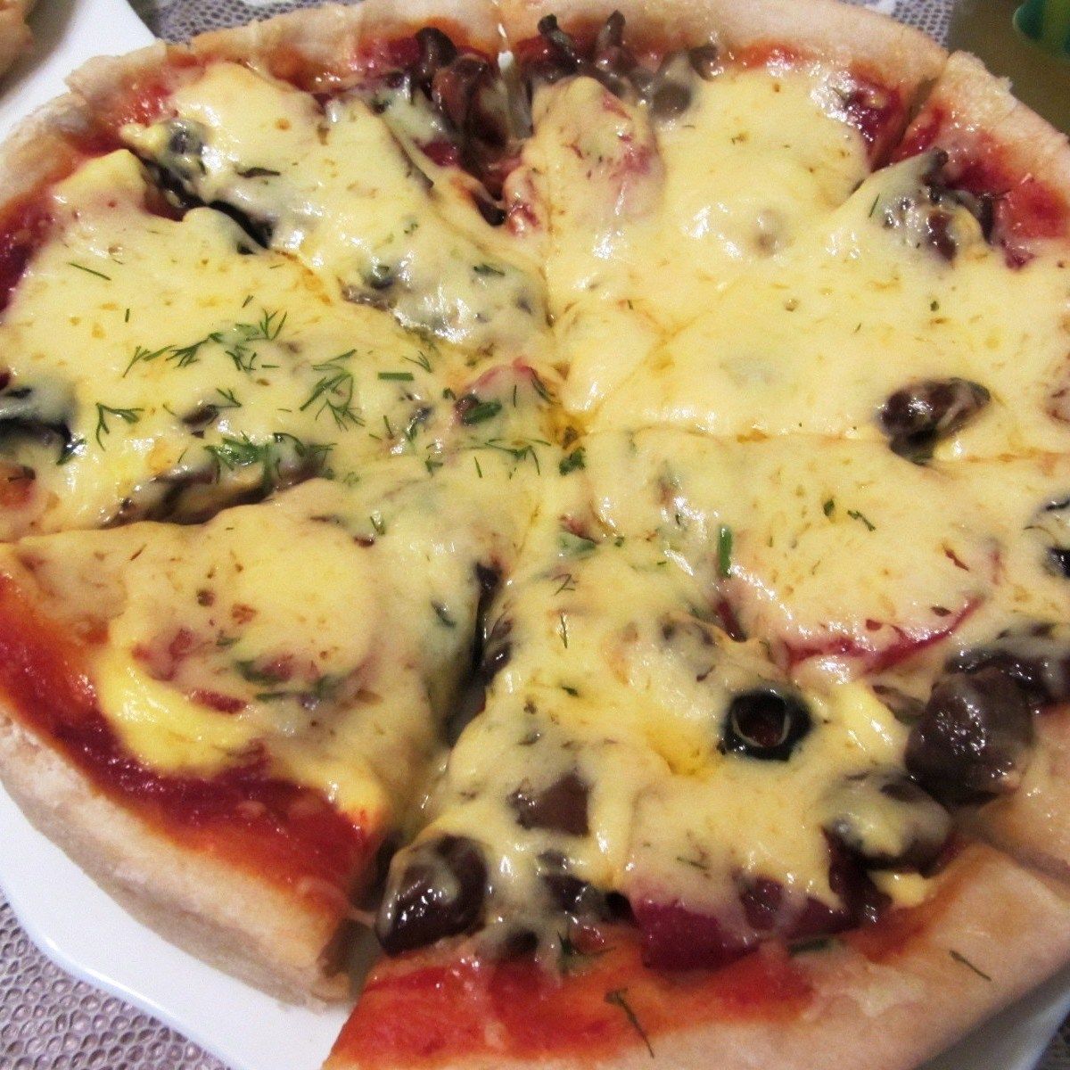 домашняя грибная пицца рецепт с фото фото 46