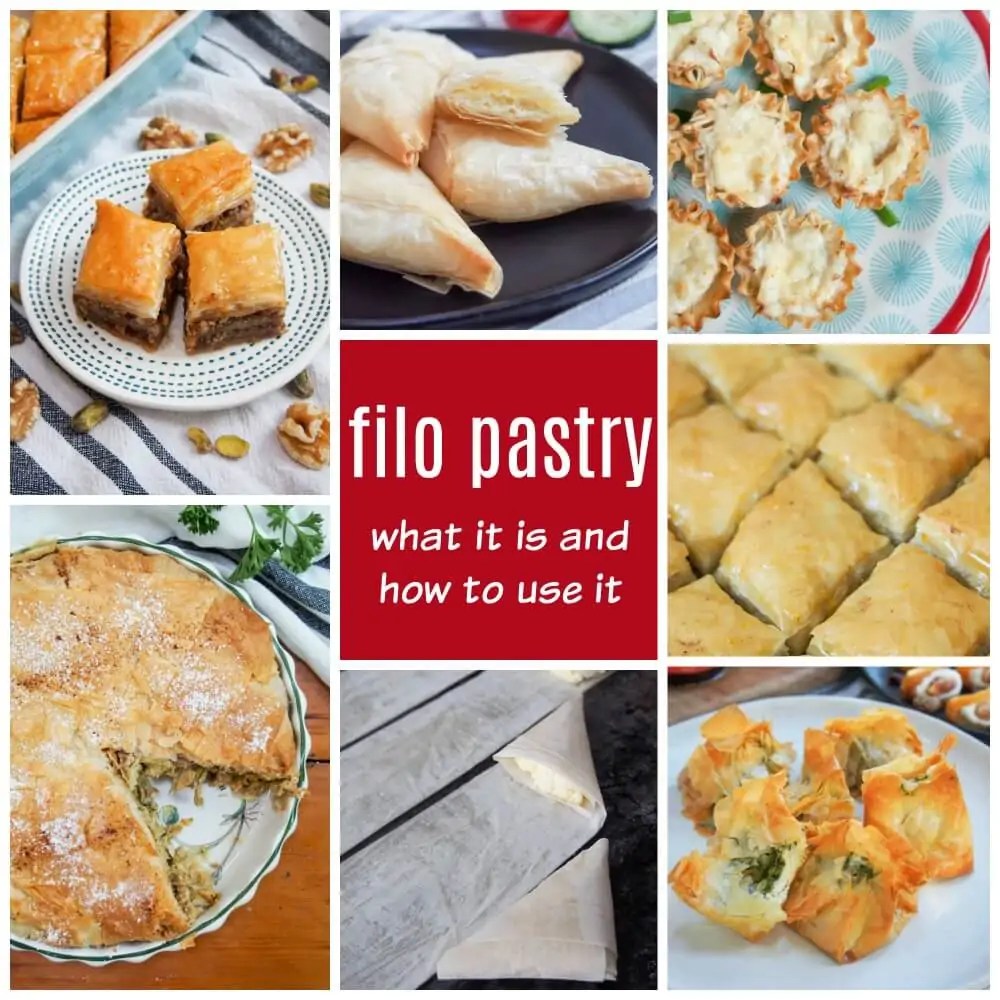 Filo pastry: what it is and how to use it, examples of filo in use