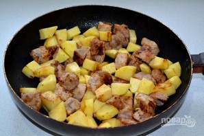 Картофель с мясом и брокколи - фото шаг 6