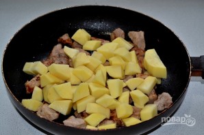 Картофель с мясом и брокколи - фото шаг 5