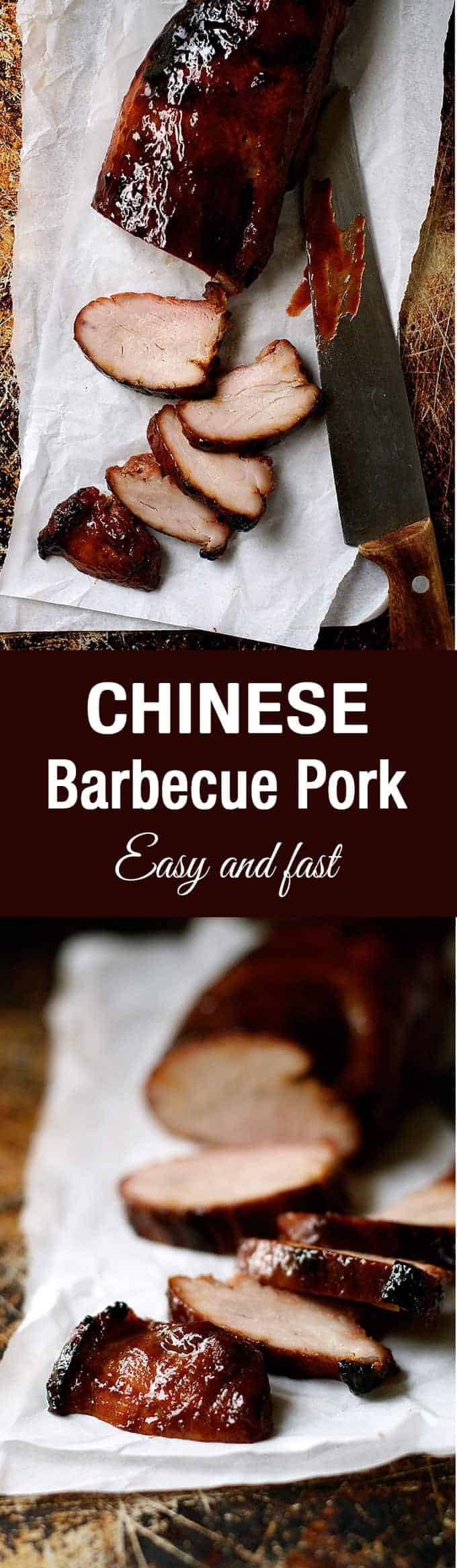Char Siu (Chinese BBQ Pork) - so easy to make at home in the oven, and you can get all the ingredients at the supermarket!