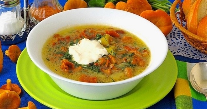 Суп из лисичек - самые вкусные рецепты первых блюд с грибами