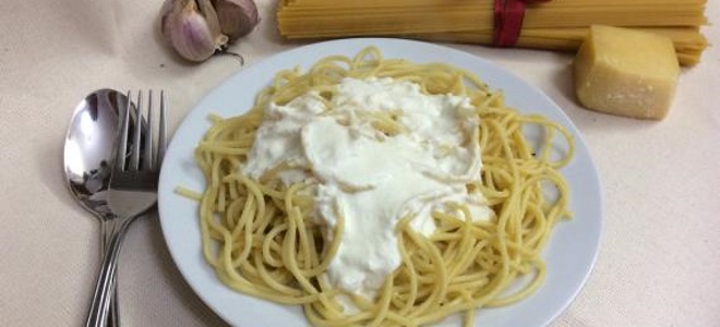 как приготовить сливочный соус для спагетти