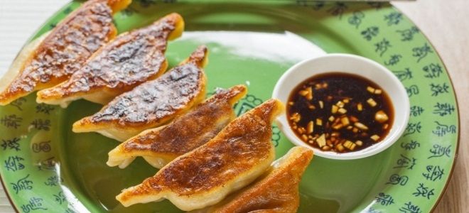 китайские жареные пельмени рецепт