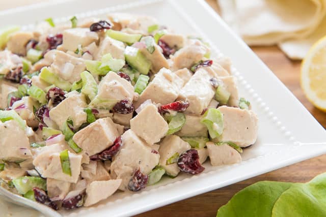 Cranberry Chicken Salad Recipe - Chicken Salad Recipe with Cranberries