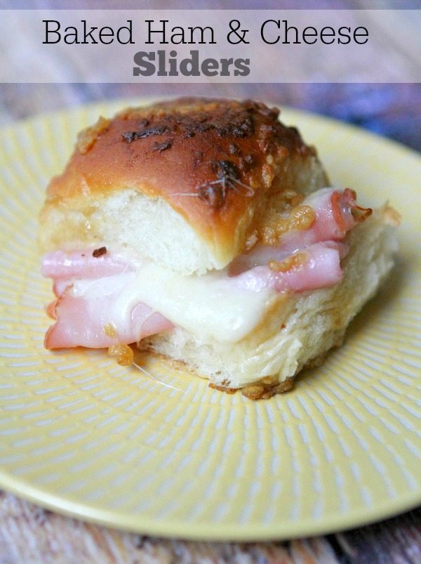 baked ham and cheese sliders
