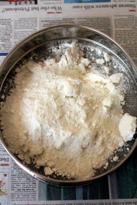 rice flour sieved