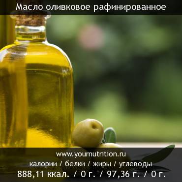 Масло оливковое белки