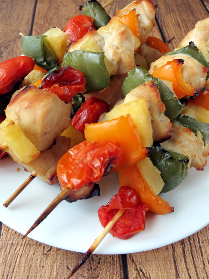Oven Baked Chicken Kabobs 
