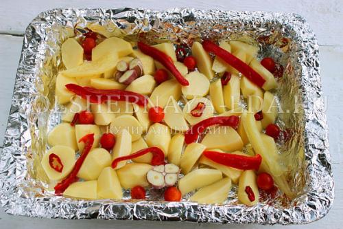Бараньи ребра в духовке с картошкой. Бараньи ребрышки в духовке (рецепт пошаговый)