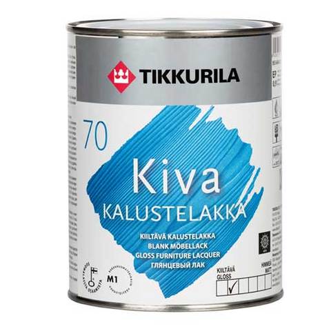 Tikkurila Kiva / Тиккурила Кива - глянцевый